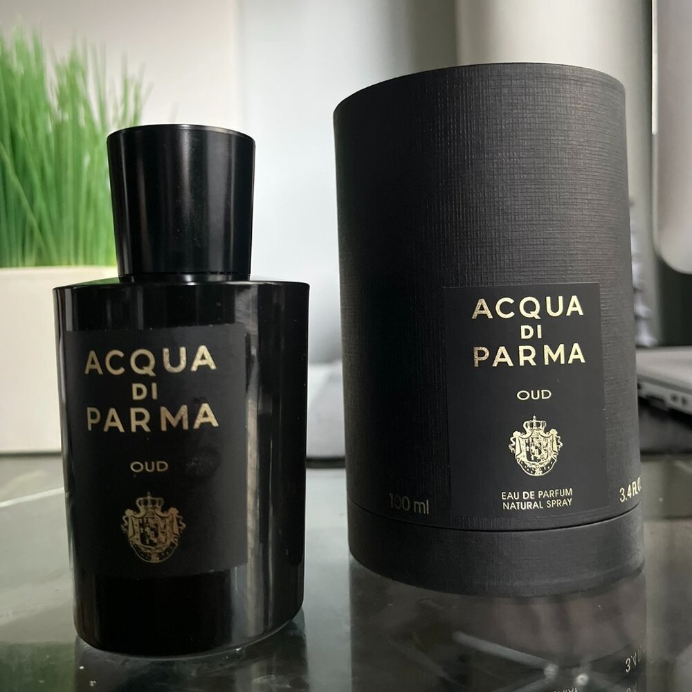 Acqua di Parma Oud 3.4oz 100ml EDP ~ 26% Full (= 26ml See Desc)